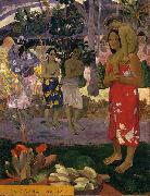 Paul Gauguin Ia Orana Maria painting